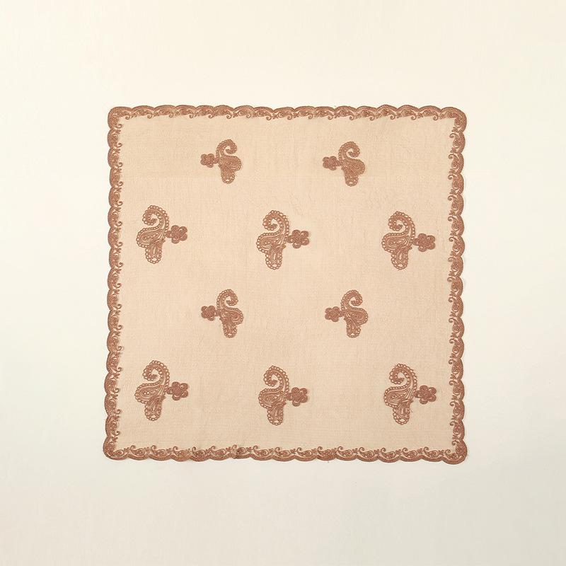 Boho Style Paisley Pattern Square Scarf, Vintage Style Headscarf for Women, Fashion Accessories for Daily Wear, Paisley Print Shawl