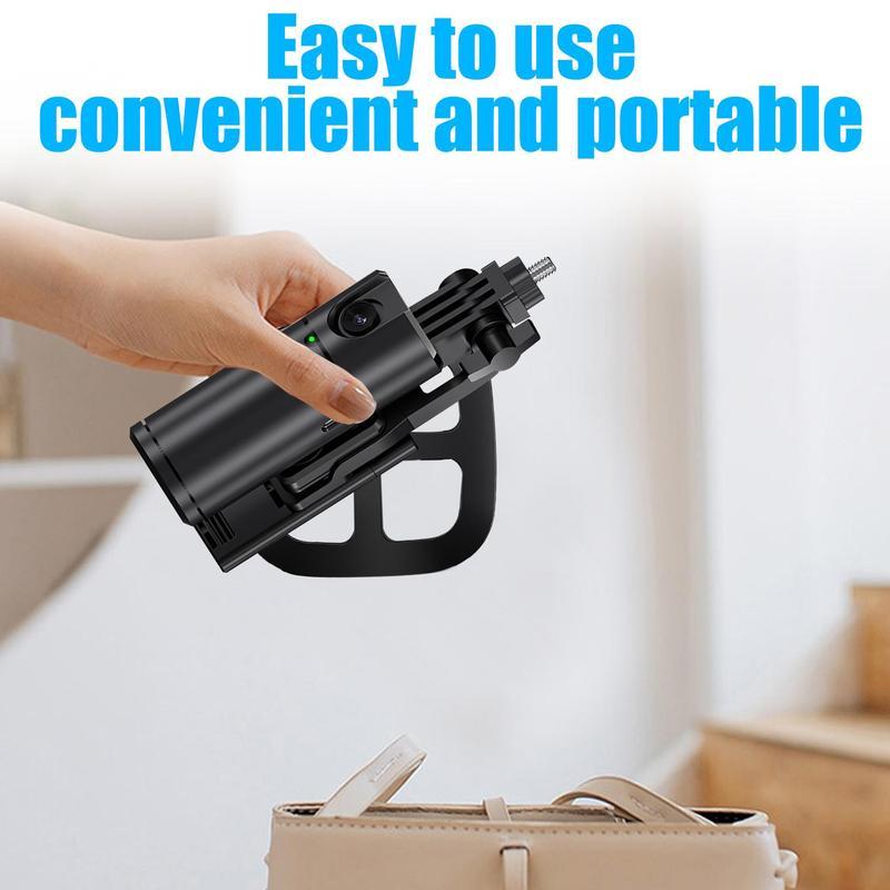 Auto Face Tracking Stabilizer, 360° Rotatable Cellphone Holder with Remote & Fill Light, Camera Gimbal Stabilizer, Smart Shooting Phone Stand for Video Vlog Live Stream, Tripod Light