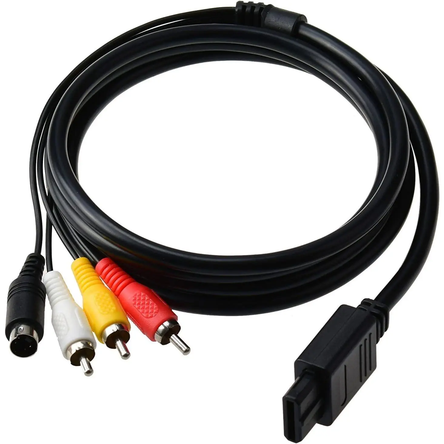 5.9ft AV TV S Video AV  Compatible for SNES NGC N64 Console