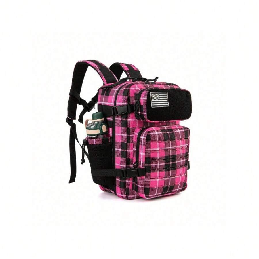 25L Tactical Backpacks for Men Survival Laser Cut Daypack Small Bug Out Bag Hunting Rucksack with Dual Cup Holders multifunctional backpack USB Charging Women's Travel Backpack USB Charging Women's Travel Backpack