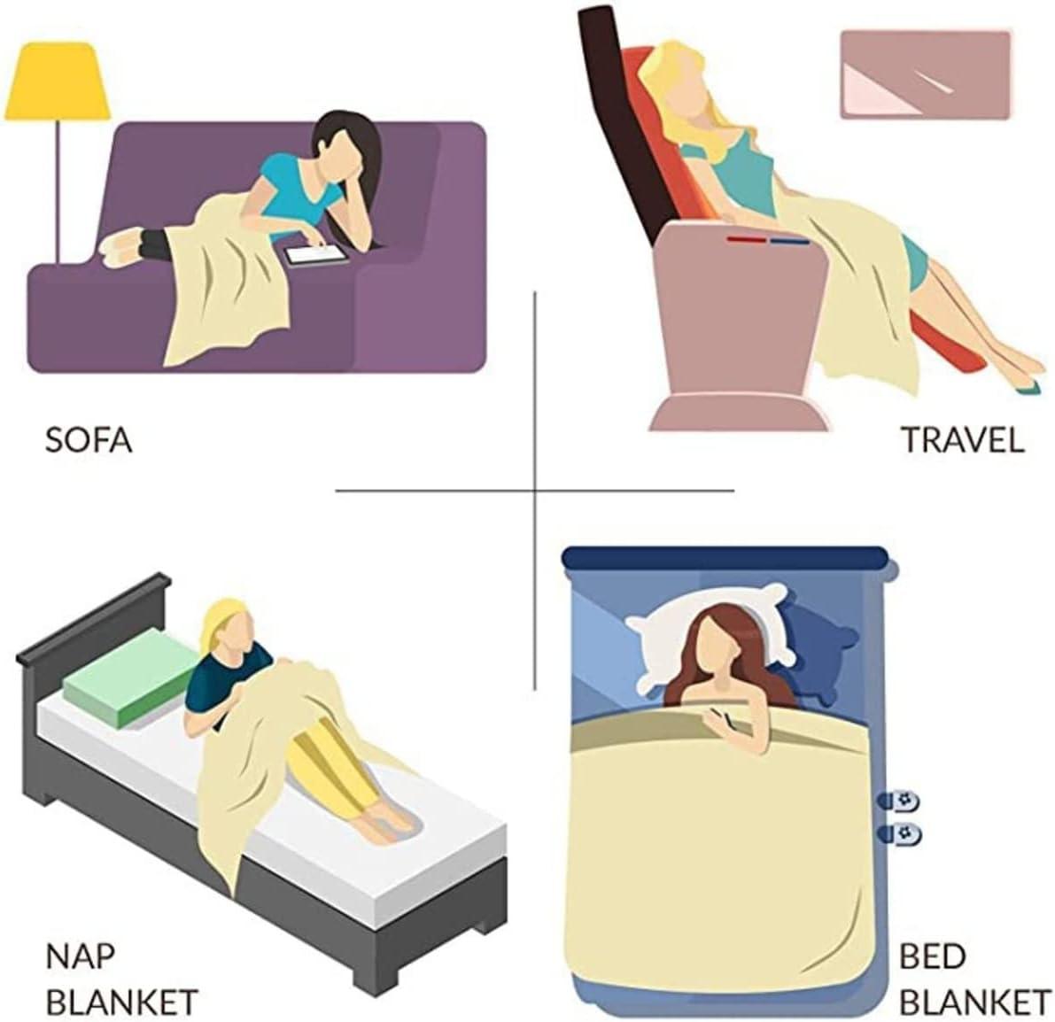 Glam Style Nine-Tailed Fox Print Flannel Throw Blanket - Hypoallergenic, Tear-Resistant, All-Season Multipurpose Quilted Throw - Knitted Polyester Digital Print Animal Theme Blanket For Nap, Sofa, Travel - Gift For Friends And Family (1PC)