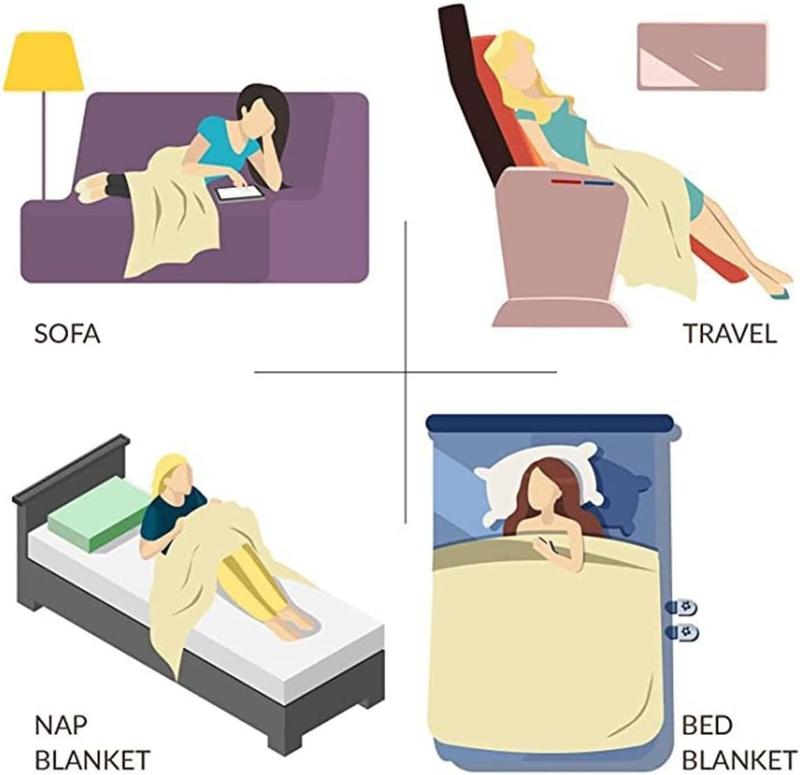 Yellowstone National Park Cowboy Theme Soft Fleece Blanket, Comfortable All-Season Use, Perfect Gift For Camping, RVs, Family And Friends