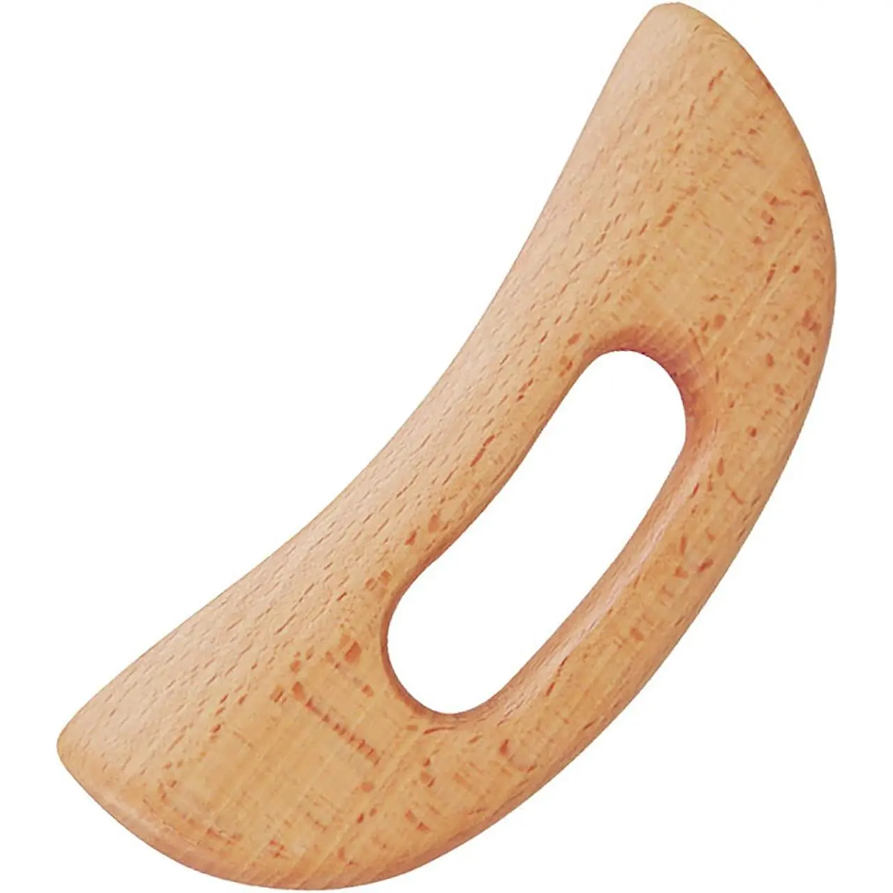 Traditional Wooden Gua Sha Tool with Smooth Edge - Natural Beech Manual Massager for Adults' Daily Care, Muscle Therapy, Lymphatic Drainage, Full Body Relief (Arms, Back, Head), Ideal Gift for Girlfriend