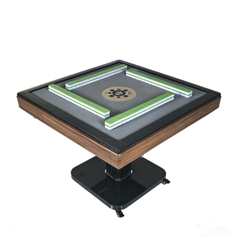 Foldable Ultra-Thin Automatic Mahjong Table with Wheels - Chinese, American Style 42mm Numbered Tiles (with Hard Table Cover) Foldable Ultra-Thin Automatic Mahjong Table with Wheels - Chinese, American Style 42mm Numbered Tiles (with Hard Table Cover)