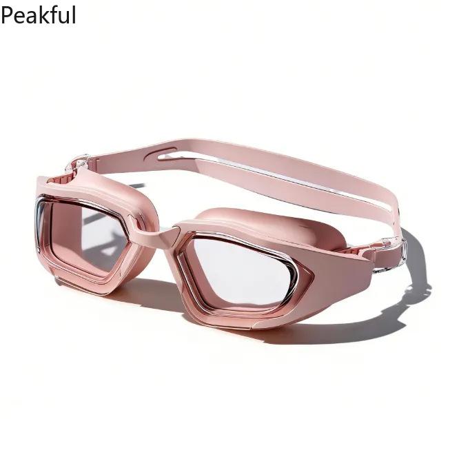 Swim Goggles & Cap Set – HD Anti-Fog, UV-Protected, Waterproof, Perfect for Swimming, Pool & Sports, Comfortable Fit for Clear Vision, Ideal for Competitive and Casual Swimmers