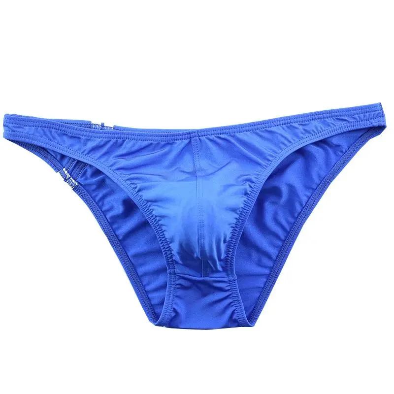 Male Solid U-Pouch Briefs, No XL (34-36inc) Adult Sport Beachwear, 31-34inc Size Mens Swim Underwear, 1Black1navyblue, U-Shaped Cut