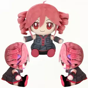 Kasane Teto Anime Plush Doll Kawaii Cosplay Stuffed Toy Christmas Birthday Gift for Kids Home Decor Anime Merchandise