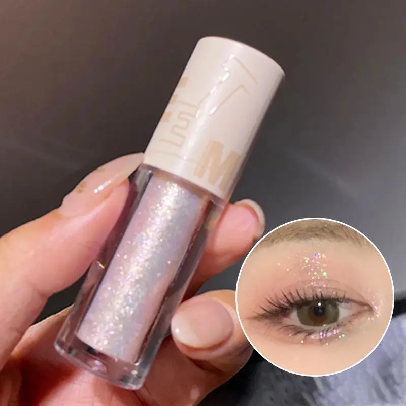 Glitter Eyeshadow, Summer Liquid Eye Shadow, Sparkling Waterproof Eyeshadow, Sparkly Shimmer Eyeshadow, Eye Makeup Products, Makeup Cosmetic Gift for Women and Girls, Music Festival Makeup Supplies, Trending Products