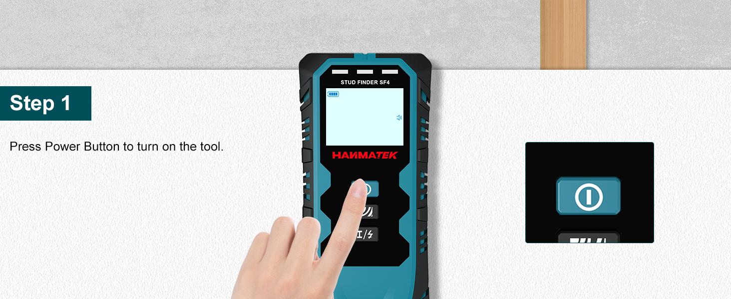 Stud Wall Scanner,5 in 1 Multifunction Stud Locator with Sensor Audio Alarm HD LCD Display, Stud Tool for The Center Edge of, Studs, Plaster,AC Wire,Pipe