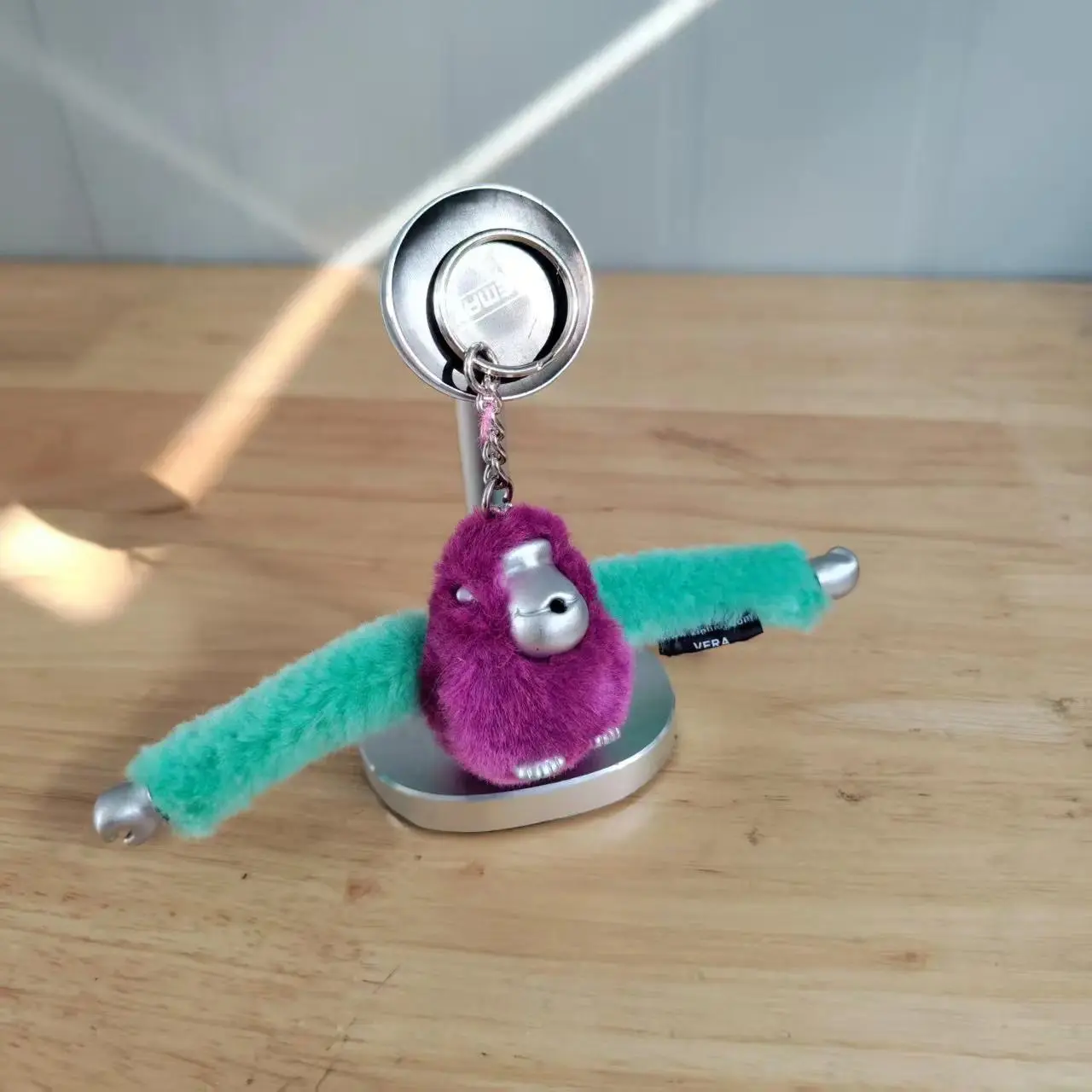 Cute Plush Monkey Toys Keychain Pendants Women's Bag Car Accessories Female Toy Messenger Bag Doll Plush Doll Keychain Charms