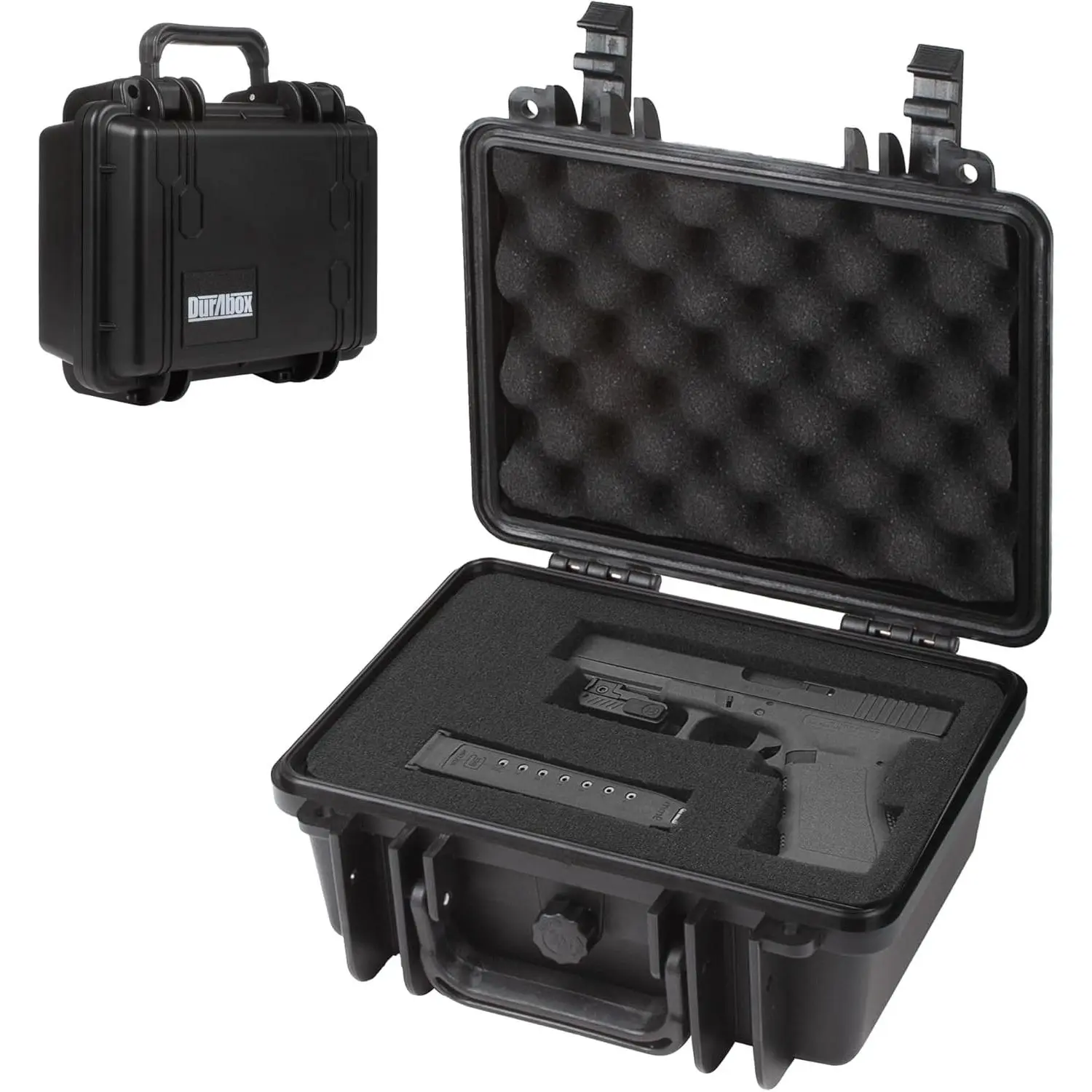 Weather Hard Case 10 x 9 x 5” - TSA Approved Hard Shell Travel Case with Customizable  for Cameras, Lenses, Electronics and Other Gear