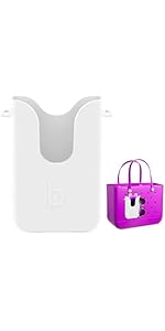 Cup Holder for Bogg Bag – Compatible with Stanley 30oz/40oz Tumblers, Adjustable Bogg Bag Accessories Insert, Drink Holder Compatible with Simply Southern & Simply Modern Tote Bags