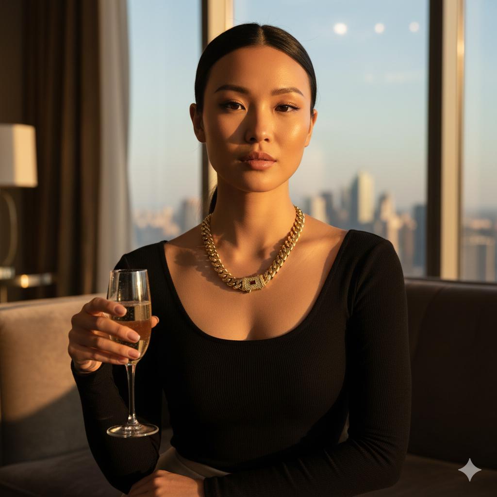 【Set】14K gold-plated Cuban necklace and bracelet combination set, new anti-rust technology, comfortable to wear and non-allergic. 6/8/10/12/14mm can be selected. Suitable for leisure, business, entertainment and any other occasions Valentine's Day gift