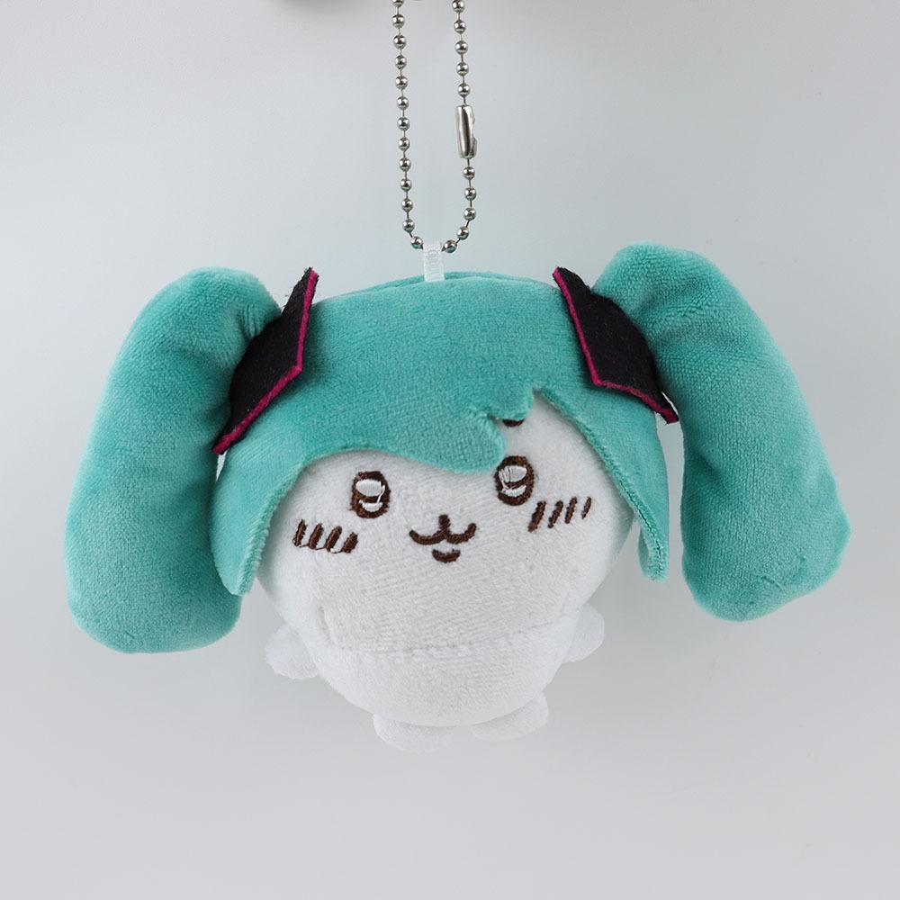 Cartoon Fit Hatsune Plush Doll Chikawas Kawaii Toy USAgi Co-branded Doll Plush Toy Cute Bag Pendant Girls Holiday Gift