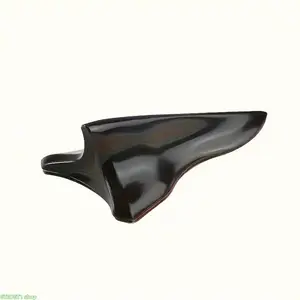 Auto Exterior Trim, Gloss Black Shark Fin Diffuser Spoiler Set, Self Adhesive Mini Aerodynamic Stabilizer Wing for Car Body Roof Trunk Daily Vehicle Decoration Mod Accessories