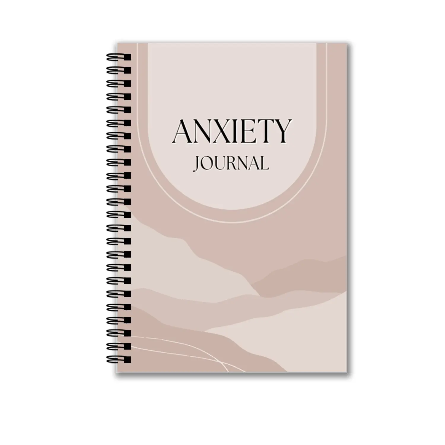 Anxiety Management Journal, Stress Relief Notebook, Emotional Healing Planner, Self-Reflection Writing Book, Mental Health Diary