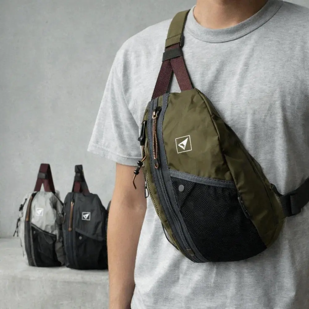 Unisex Large Capacity Crossbody Bag Large Storage Stylish Design Shoulder Backpack Multifunctional Fanny Pack Outdoor Travel