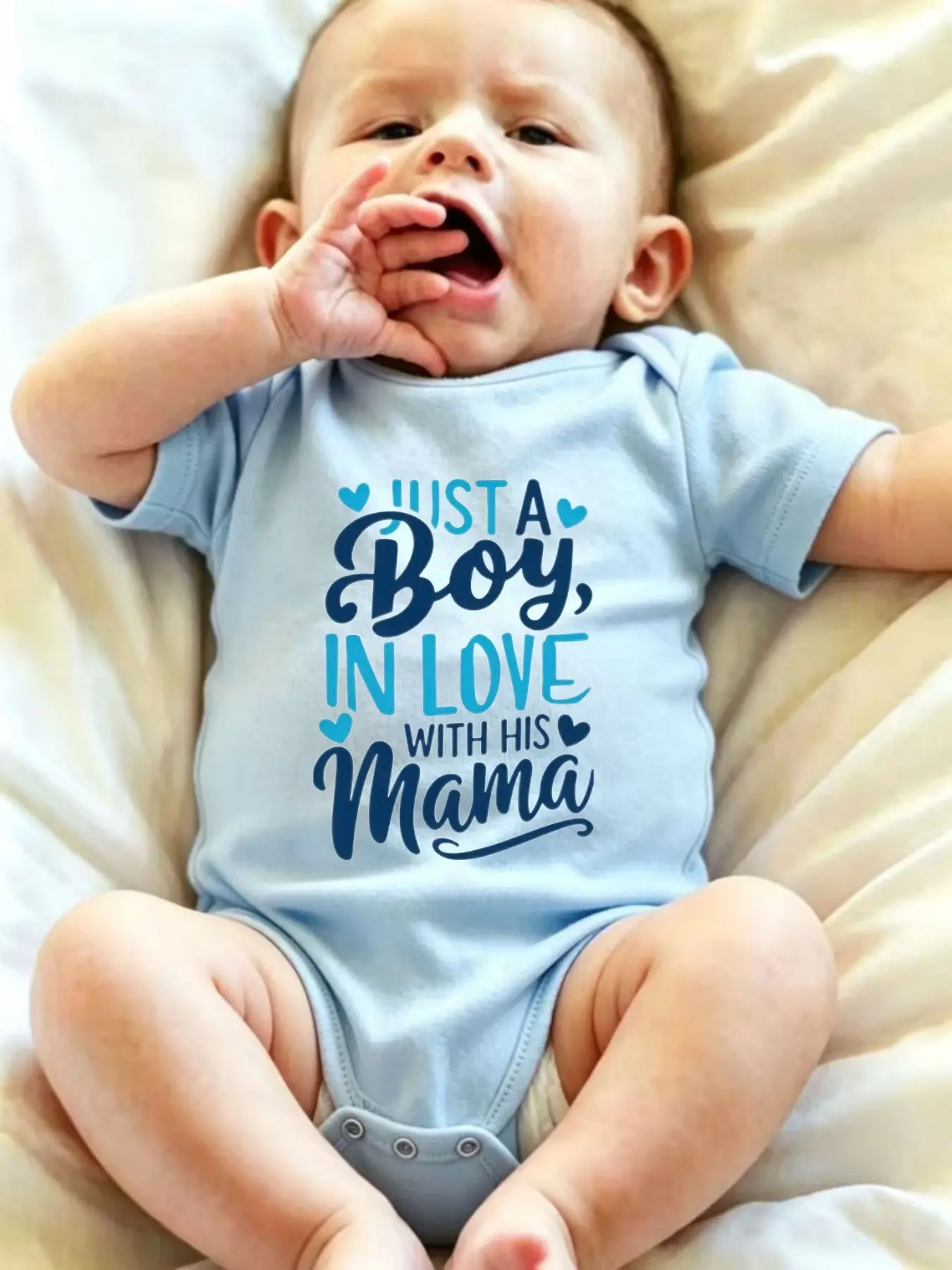 Printed baby triangle rompers featuring little boys who only love mom around the world, stylish and cute casual sets suitable for daily crawling and outdoor activities, unisex newborn romper apparel, ideal gifts for infants and toddlers