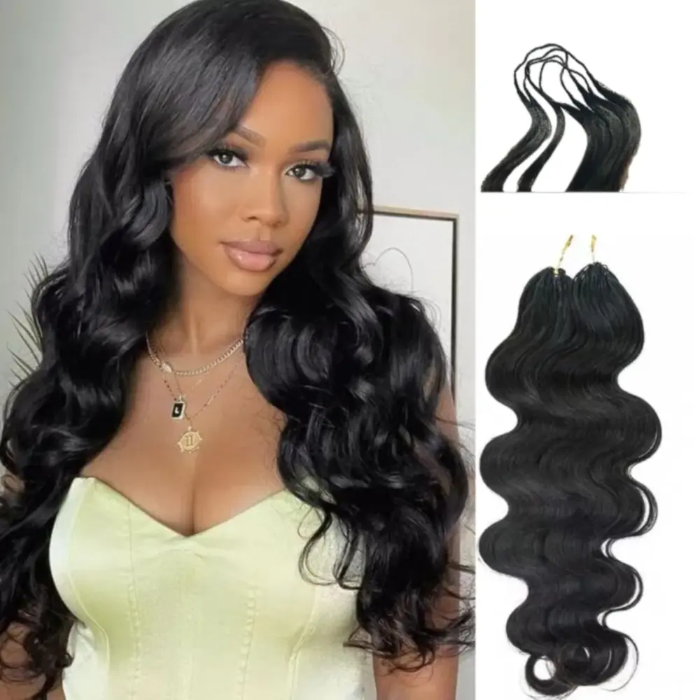 Bling Hair Human Hair Body Wave Crochet Braids Extensions Knotless  Pre-Separated Miracle Knots Crochet Hair Lightweight Soft  Natural Look Protective Style Boho Braids Vacation Hair Summer Hair 50g/Pack summerhairstyles backtoschool, Crochet Human Hair