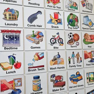 Visual Schedules for  93 count  Collection for Daily Routines: 72 Picture  +21 Headings for ,  & Visual Learners