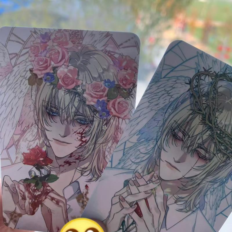 2 Pcs/set Korean Comics Dear00 Lomo Card HD Photo Card Postcard Fans Friends Collection Decorative Cosplay Gift