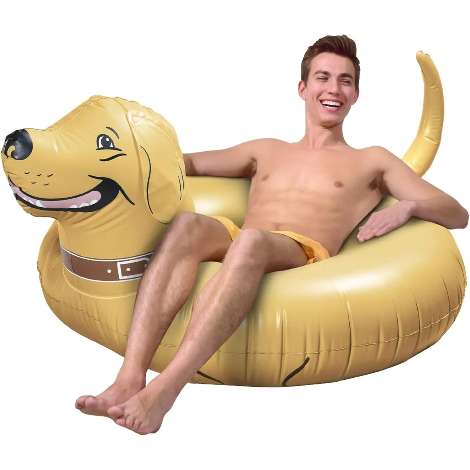 The Dog Party Tube Inflatable Raft, Float in Style (for Adults and Kids)