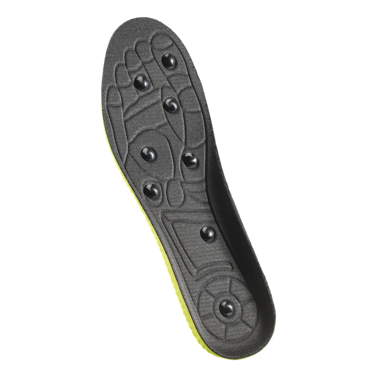 8D Raised Magnetic Massage Insoles For Men, Arch Support Shock Absorbing Breathable Deodorant Sport Shoe Inserts For Running Sneakers Men 8D Magnetic Foot Massage Insoles With Arch Support, Breathable Odor Resistant Shock Cushion Sport Sneaker Inserts For