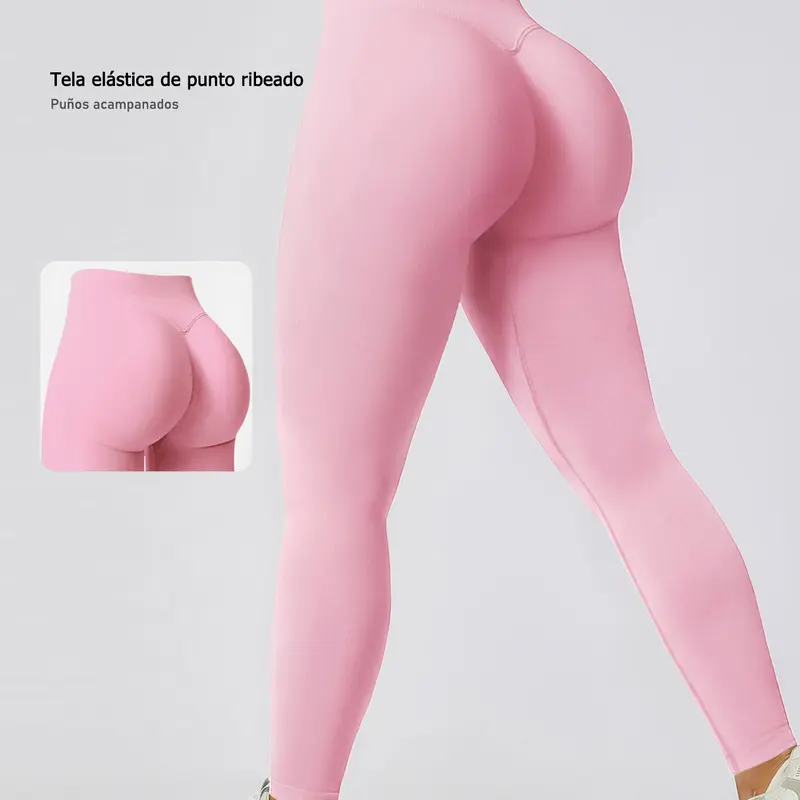 Women's sports pants tight pants high elasticity seamless high waist abdominal compression hip lifting yoga pants outdoor running cycling gym training daily travel women's tight pants Athleisure Fitness Leggings High Waisted Leggings All Season Activewear