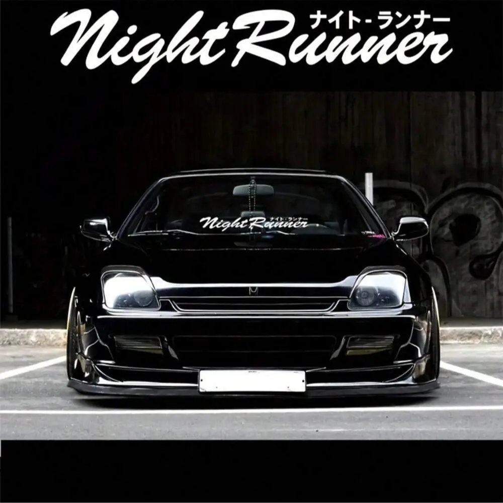 Night Runner Car Window Sticker, Vinyl Decal Car Decoration, Durable Night Running Design, Easy to Apply and Remove, Automotive Decals