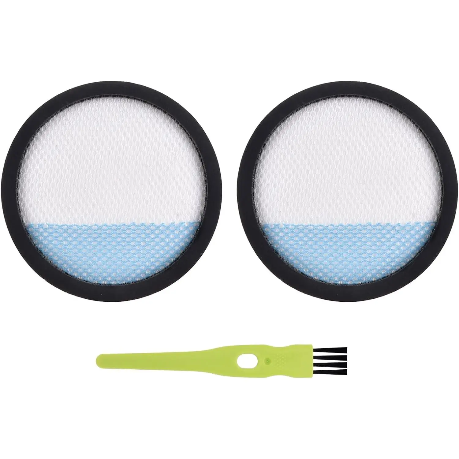 2-Pack Washable Reusable Filters for Ryobi 18V Cordless Stick Vacuum, Fits PCL720, PBLSV716, PBLSV717, Compatible with Part A32SV720N, Washable Reuse