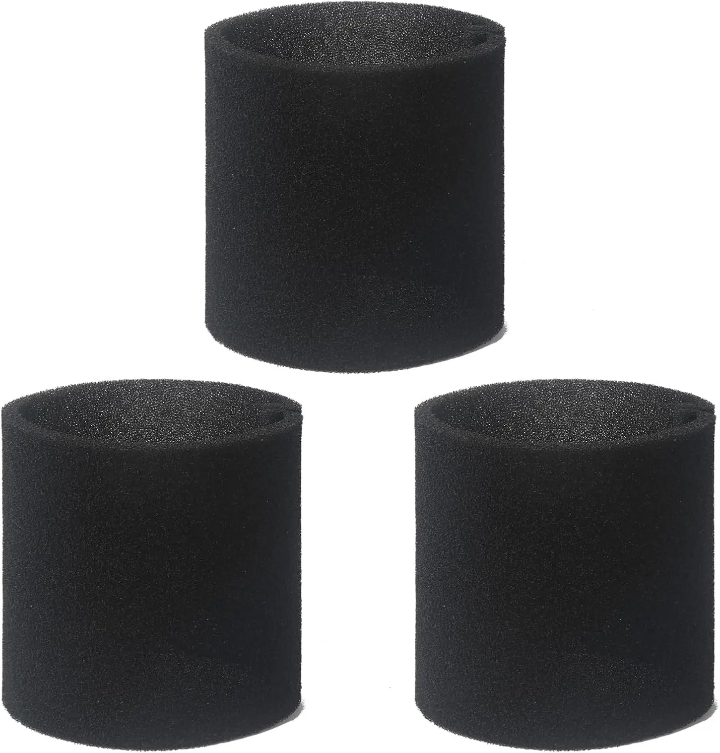 90585  Sleeve Filter  Compatible with Shop-Vac, Vacmaster & Genie Shop Vacuum Cleaner, VF2001  Replacements Filters for Wet Dry Vacuum Cleaner (3 Pack)