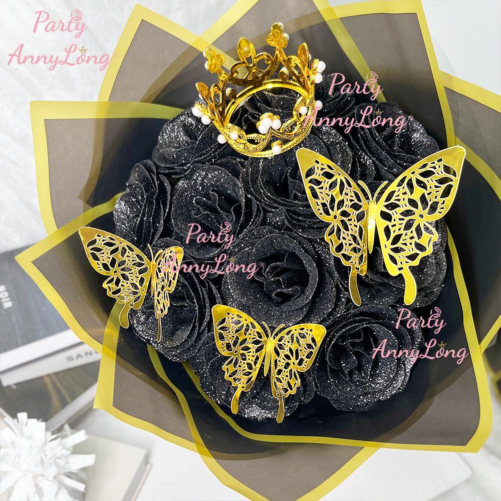 Glitter Rose Bouquet, 1 Count Eternal Artificial Rose Bouquet with No Assembly Required, Romantic Valentine's Day, Wedding, Anniversary and Engagement Gift, Glitter Rose Birthday and Christmas Gift, Artificial Roses Bouquet #TOP PICKS