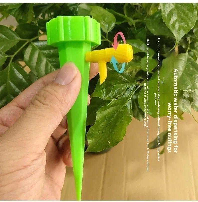 2 PCS Automatic Watering Device, Lazy Person’s Watering Tool, Watering Gadget, Drip Irrigation System, Timer-Adjustable Watering Device, Sprayer Head