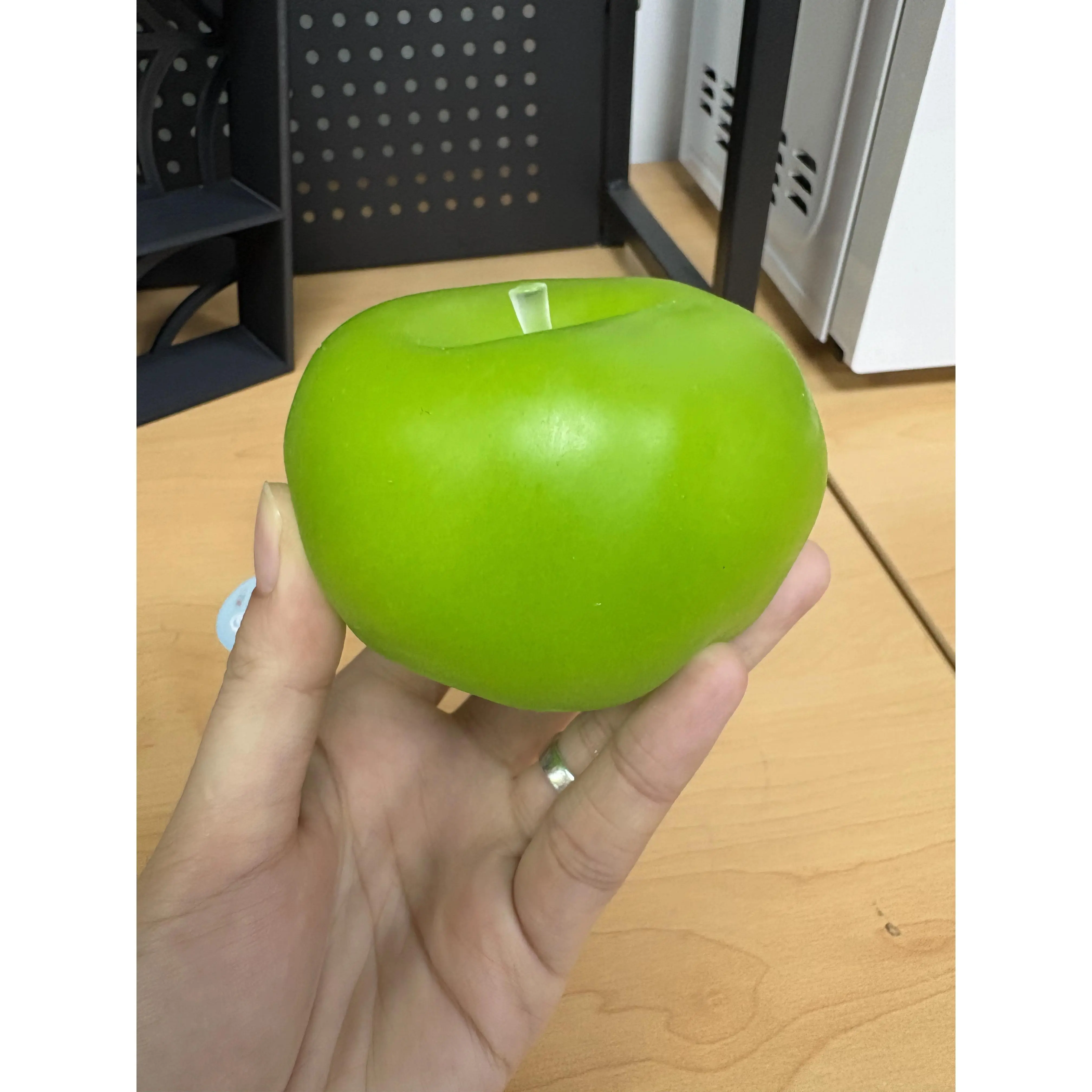 Chiboki Green Apple-Shaped Squishy Toy, Stretchy Sensory Squeeze Fidget, Fun Desk Toy & Gift