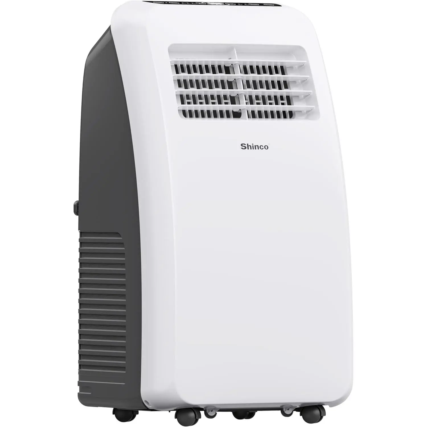 Shinco 8,000 BTU Portable Air Conditioner 3-in-1 Cool/Dehumidifier/Fan for Rooms Up to 350 sq.ft, Remote Control & 24H Timer, Compact AC Unit for Bedroom/Office