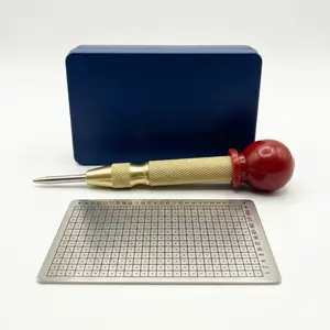 Bip39 Mnemonic Card, Stainless Steel Wallet Mnemonic for Long-Term Storage, 24 Words, Unisex, Model M001, No Ca Prop 65