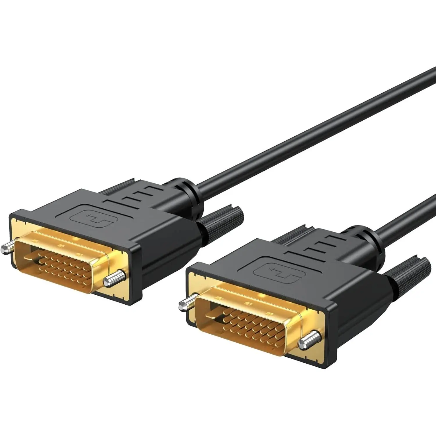 DVI Cable 6 Feet, DVI-D 24+1 Male to Male Digital Video Cable for Computer HDTV Gaming Monitor Projector