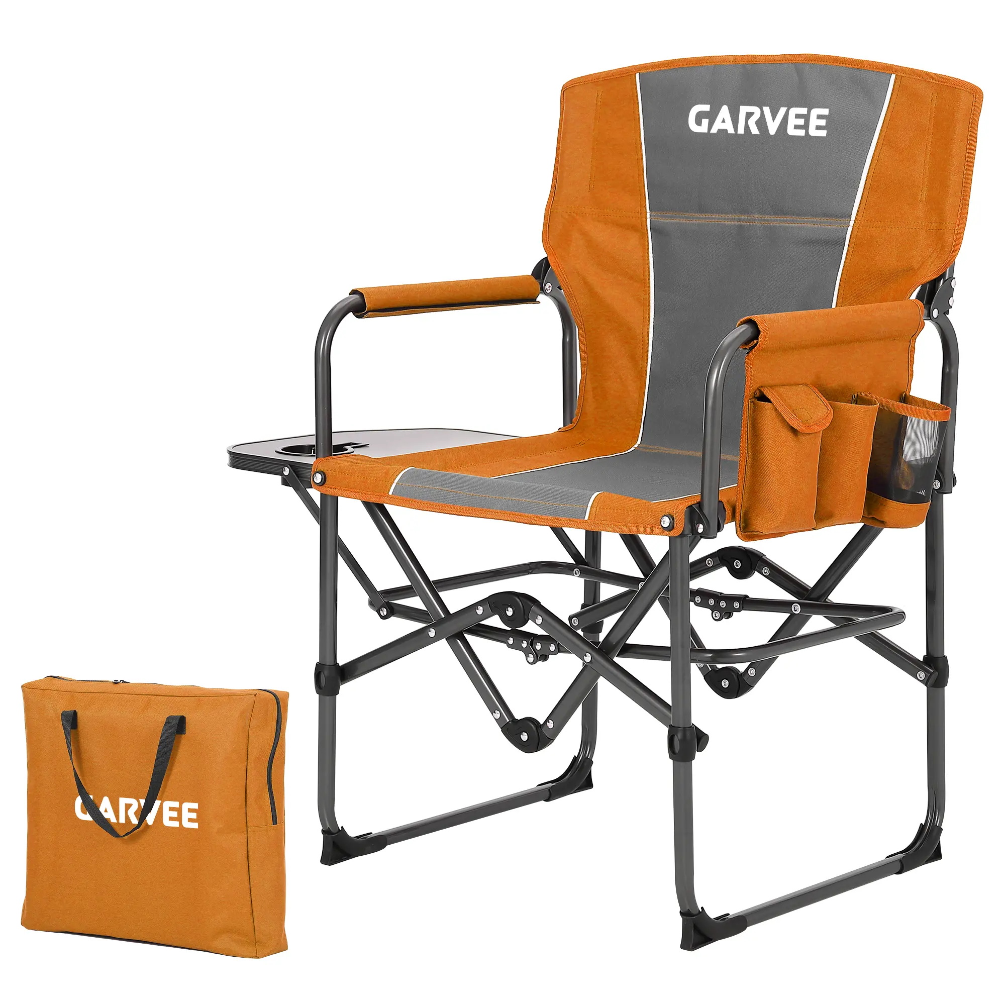 Orange + Gray
