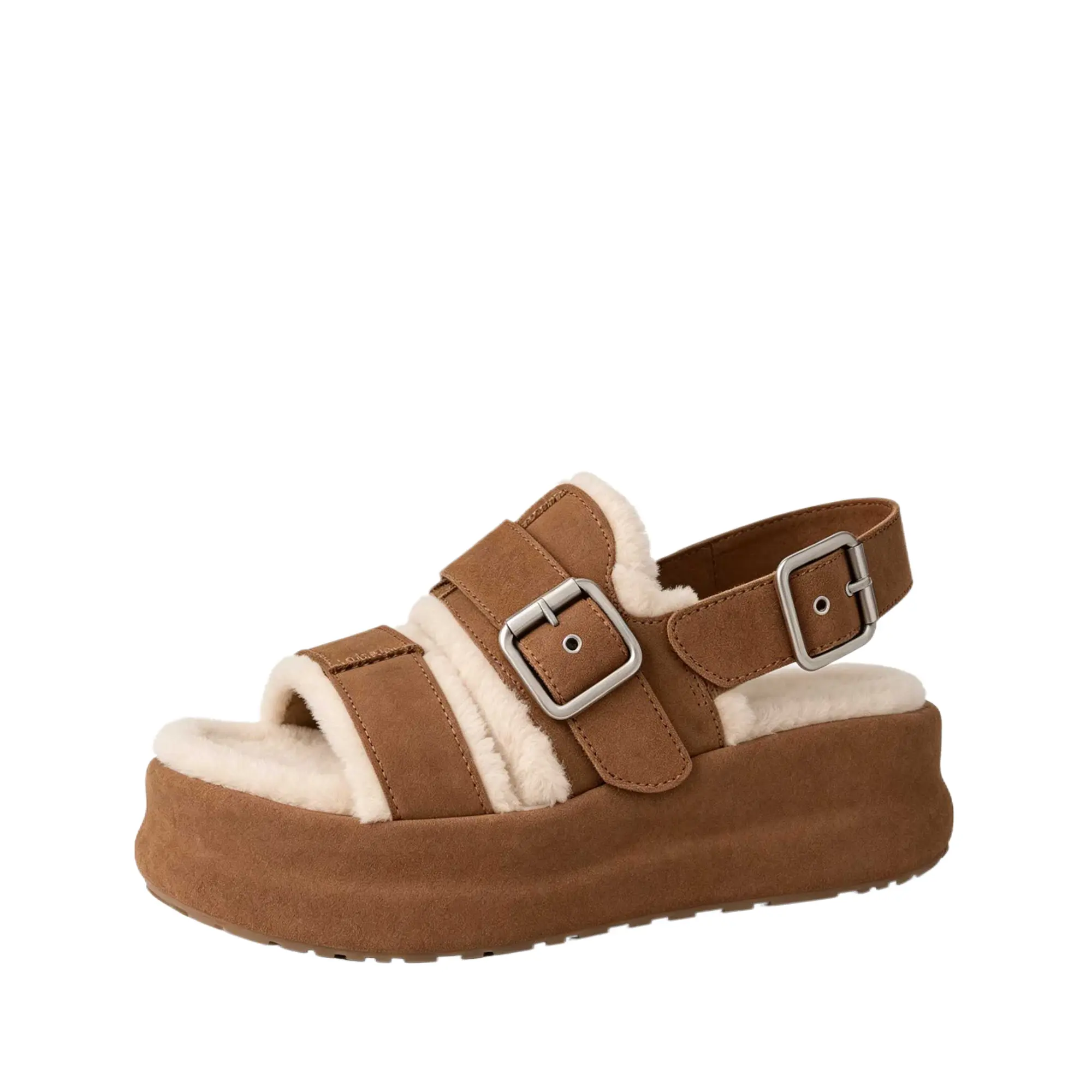 UGG Fashion Color Block Comfortable Slide Sandals 1180314-CHE