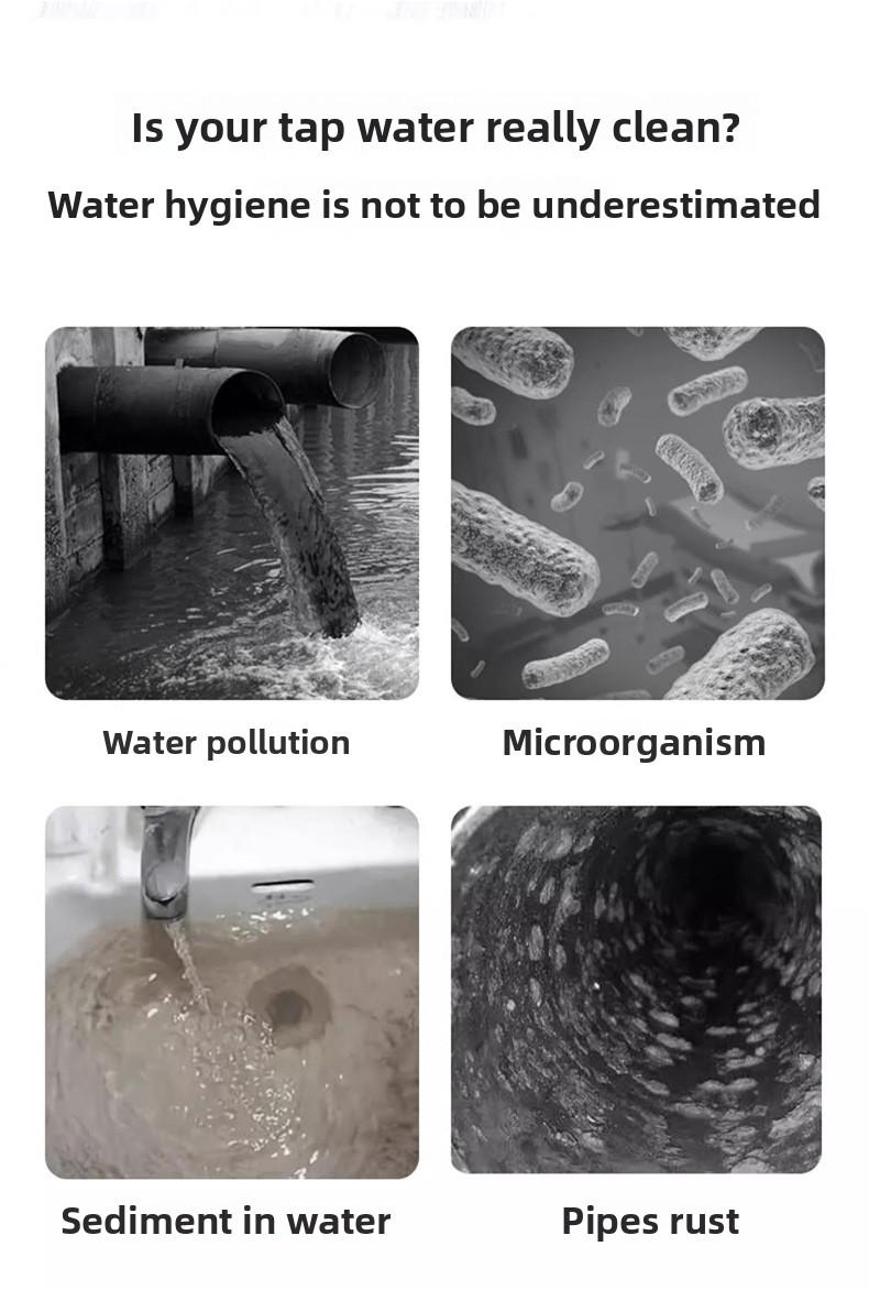 Rotatable faucet splash-proof showerhead tap water filter kitchen water filter valve nozzle filter water saver