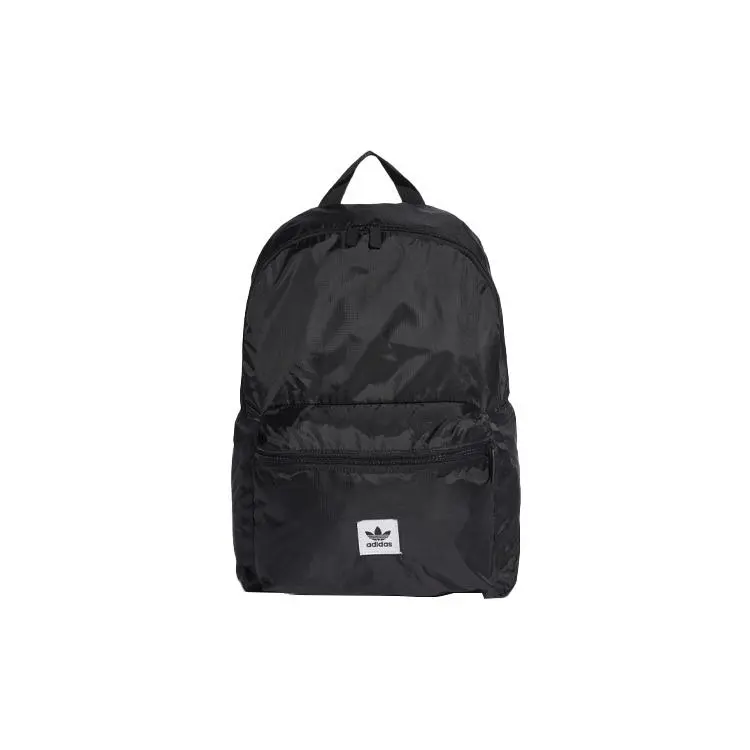 Adidas Originals Packable Backpack – Unisex Sporty Casual Nylon Bag in Black