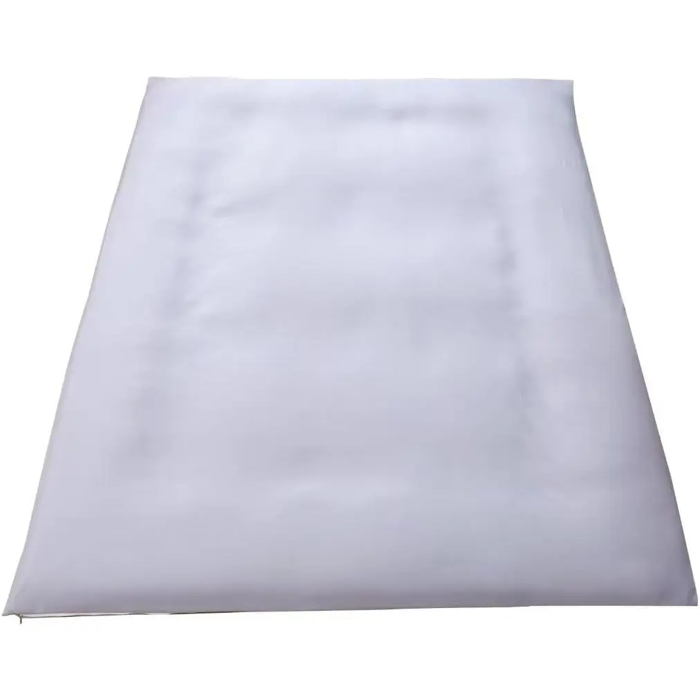 Zippered Futon Cover for Japanese Futon Floor Mattress Super Soft and Machine Washable Twin Full Queen Khaki