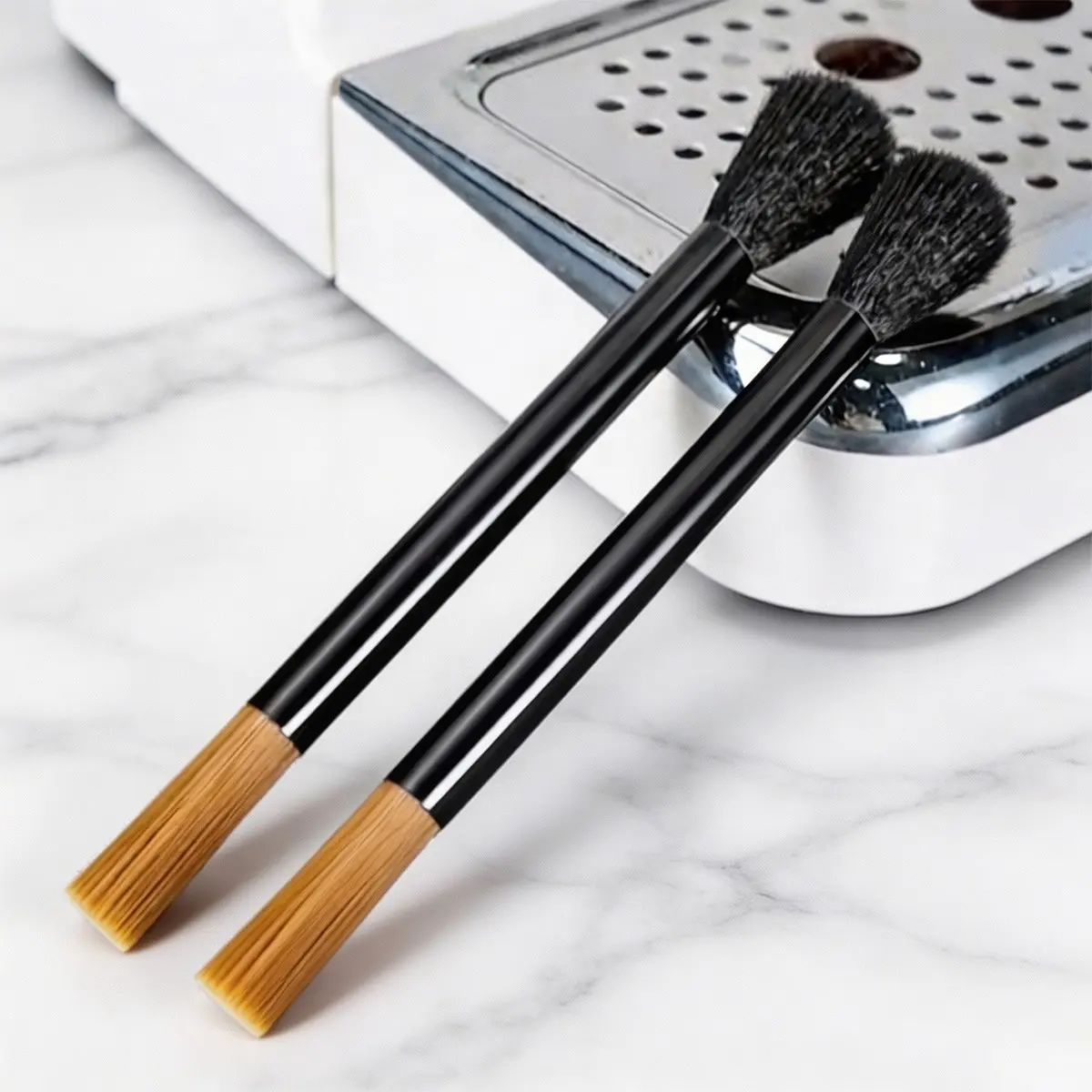 Coffee Grinder Cleaning Brush, Dusting Espresso Brush, Barista Brush, Machine Cleaning Brush, Cleaning Tool for Coffee Beans, Home Kitchen, Espresso Tools, Espresso Accessories