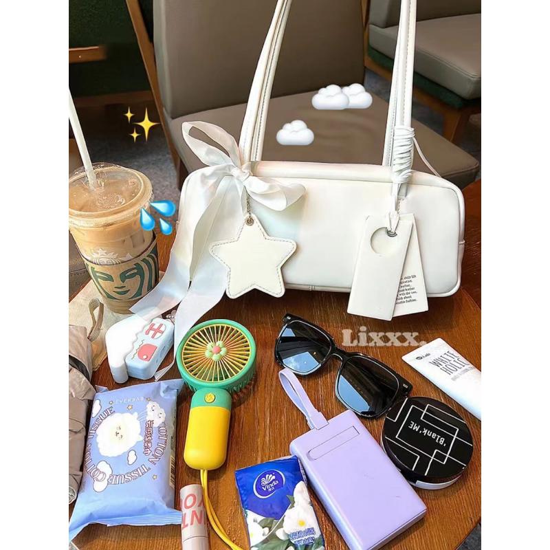 Baguette Bag, Bow Star, Shoulder Armpit Handbag