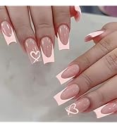 Red Press on Nails Short - Square Fake Nails with Leopard Print Design - French Tip False Nails Press ons - for Women Christmas Manicure 24Pcs Red Press on Nails Short - Square Fake Nails with Leopard Print Design - French Tip False Nails Press ons - for Women Christmas Manicure 24Pcs