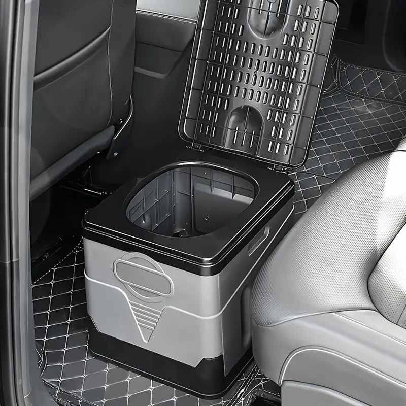 Vehicle-Mounted Folding Toilet, Outdoor Camping Travel Emergency Urinal And Toilet, Emergency Device, Mobile Toilet
