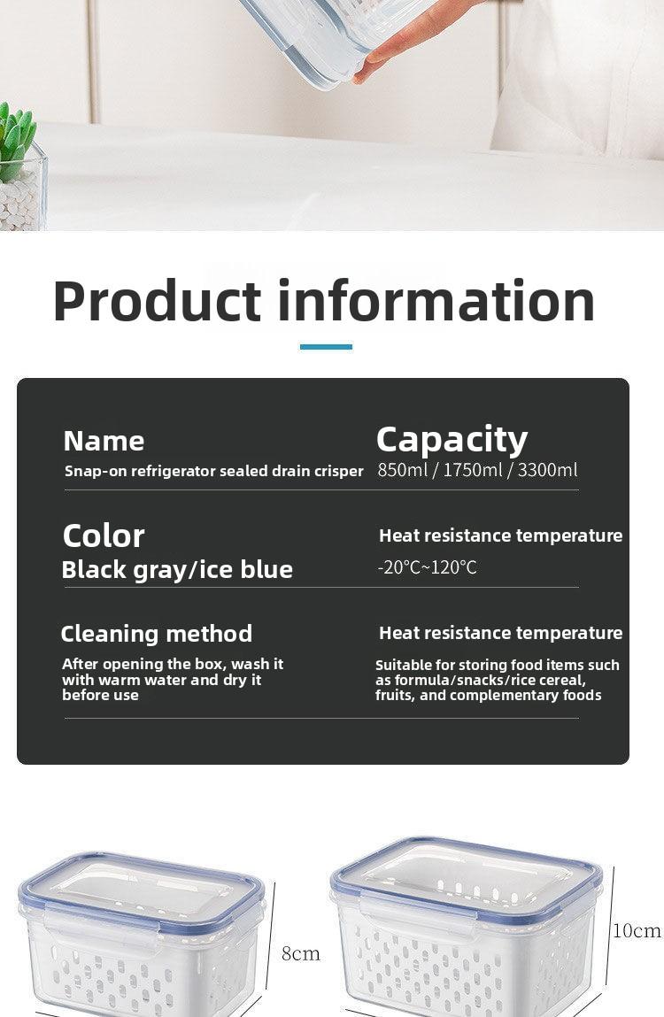 "Kitchen Organization TikTok Made Me Buy It |   Stackable Drainable Produce Bins"