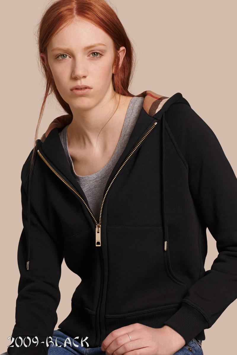 High-Quality British Style Hooded Sweatshirt for Men and Women, Women's Jacket, Full Zip Cardigan, Customizable Embroidery