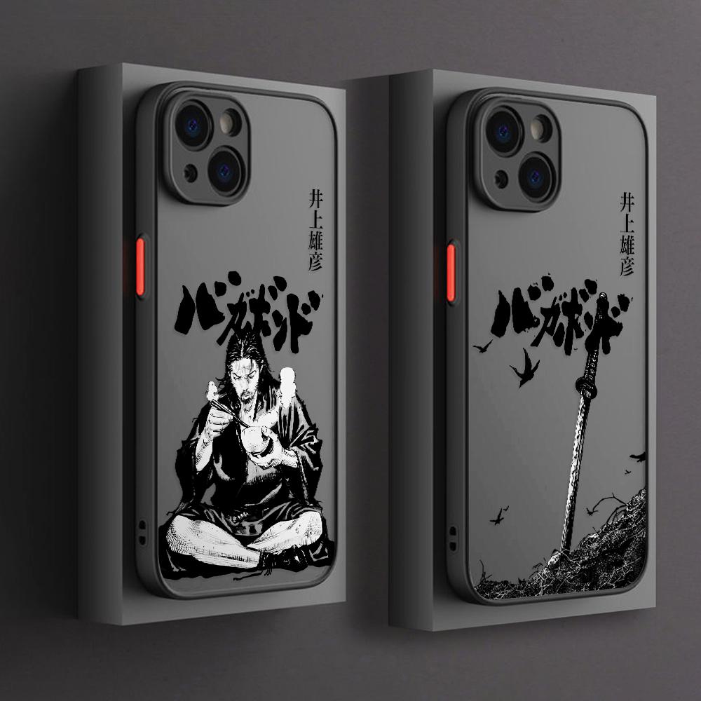 Vagabond Inoue Takehiko Phone Case for iPhone 17 16 15 14 13 12 11 Pro Max X Xs Matte Transparent Hard Cover