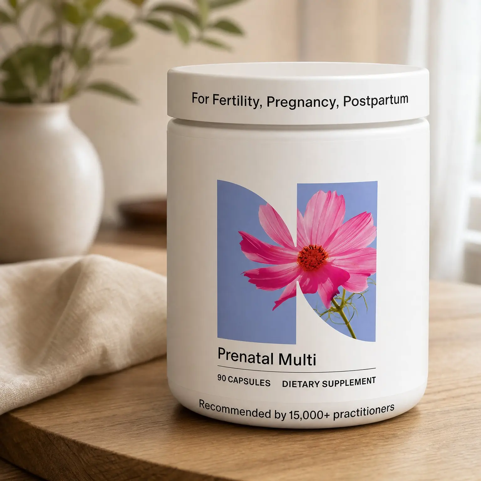 Prenatal Multivitamin Capsules for Pregnancy, Breastfeeding & Postpartum – Expertly Formulated, Third-Party Tested, 30-Day Supply(Gift)